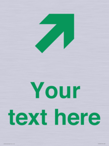 Custom Safe Condition inverse: Green Up right arrow